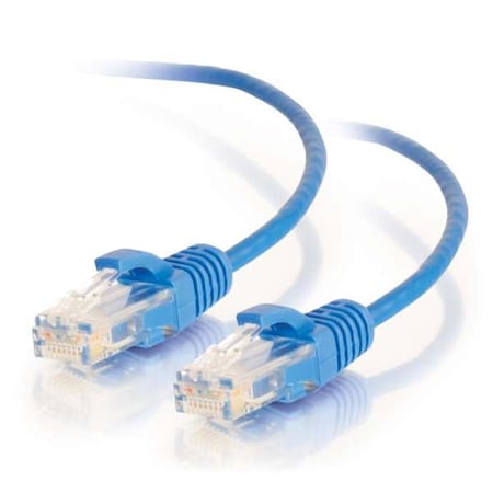 Fasttrack 7 ft. Cat6 Snagless Unshielded UTP Slim Ethernet Network Patch Cable, Blue FA265761